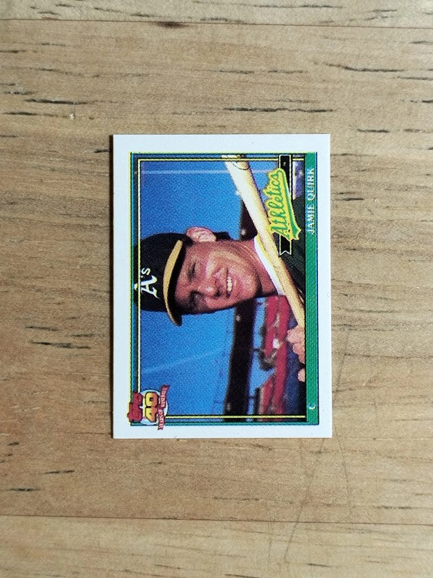 1991 Topps Micro #132 Jamie Quirk