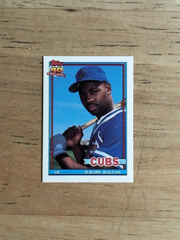 1991 Topps Micro #135 Jerome Walton
