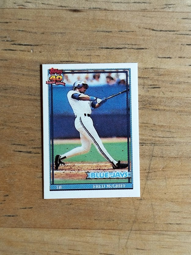 1991 Topps Micro #140 Fred McGriff