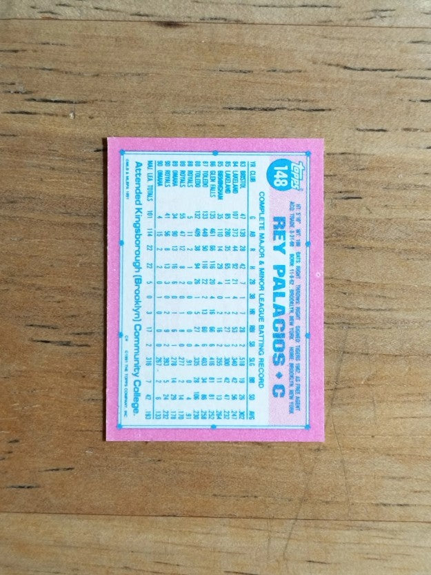 1991 Topps Micro #148 Rey Palacios