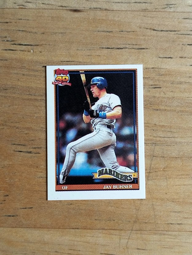 1991 Topps Micro #154 Jay Buhner