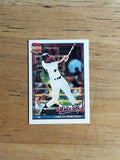 1991 Topps Micro #156 Carlos Martinez