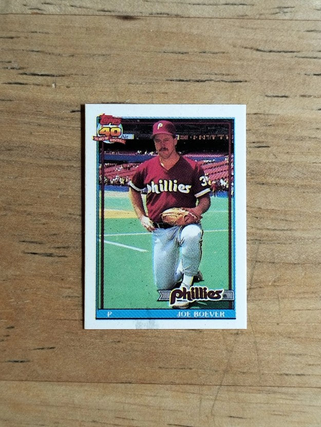 1991 Topps Micro #159 Joe Boever