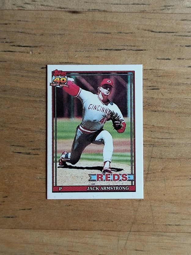 1991 Topps Micro #175 Jack Armstrong