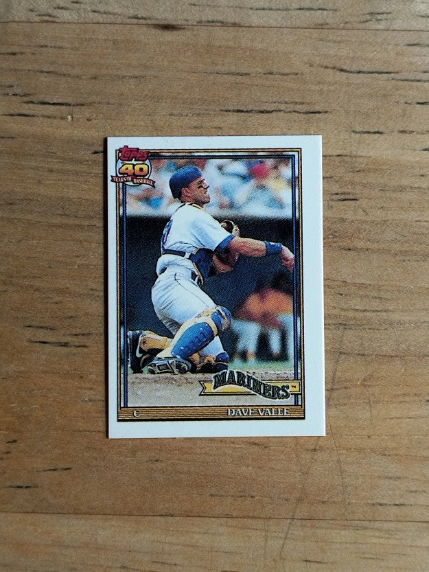 1991 Topps Micro #178 Dave Valle