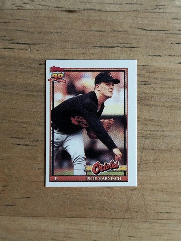 1991 Topps Micro #179 Pete Harnisch