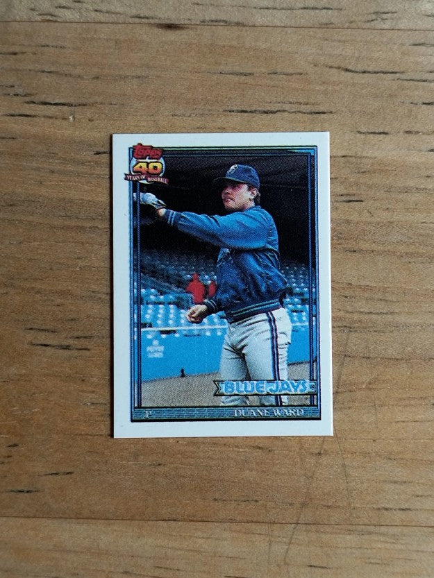 1991 Topps Micro #181 Duane Ward