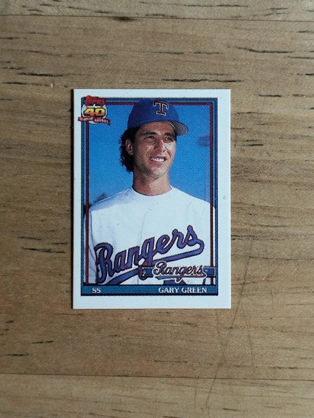 1991 Topps Micro #184 Gary Green