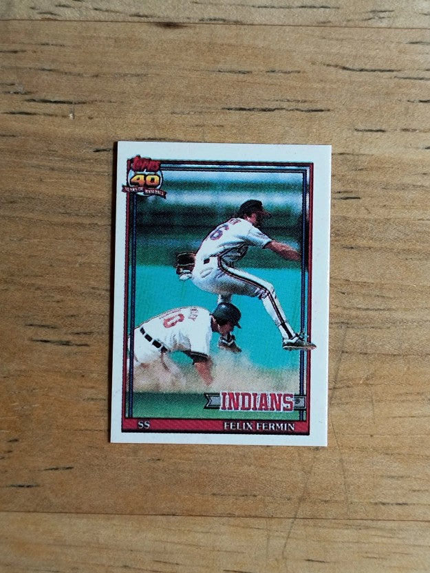 1991 Topps Micro #193 Felix Fermin