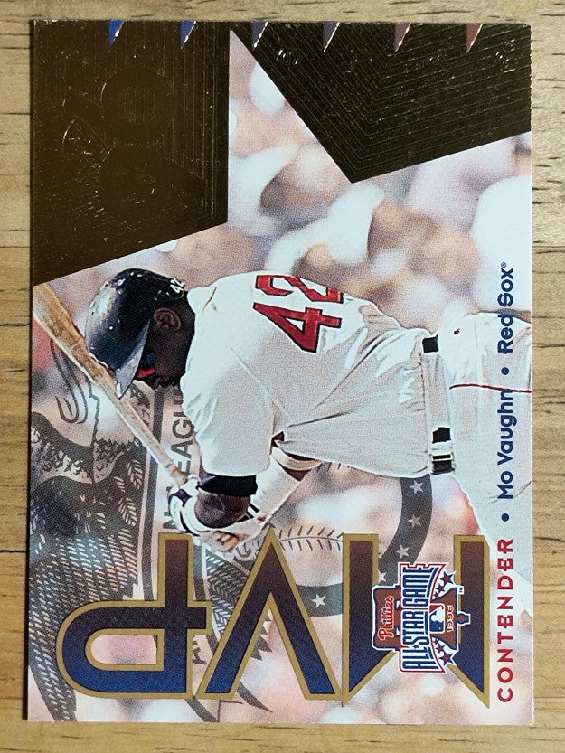 1996 Leaf All-Star Game MVP Contenders Gold #7 Mo Vaughn