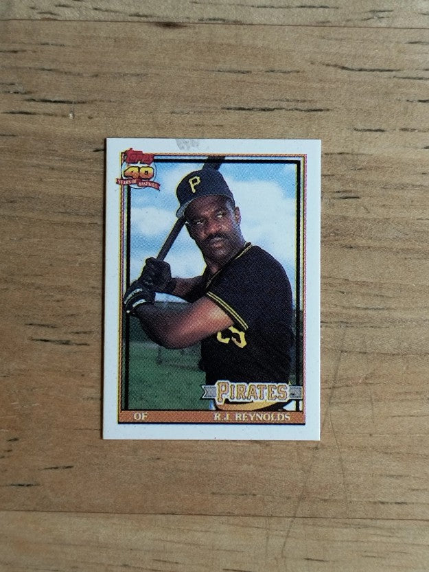 1991 Topps Micro #198 R.J. Reynolds