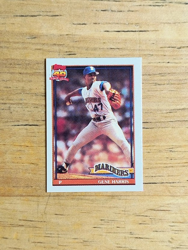 1991 Topps Micro #203 Gene Harris