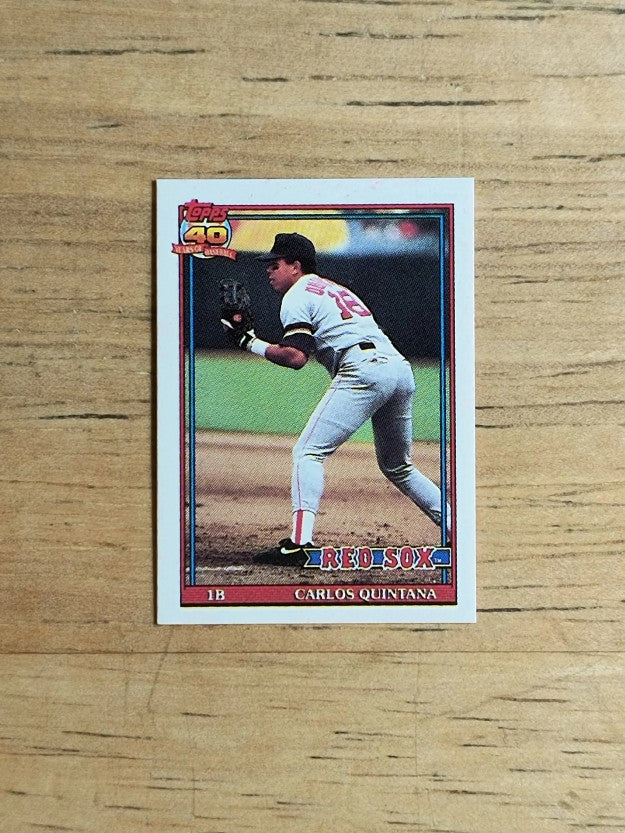 1991 Topps Micro #206 Carlos Quintana