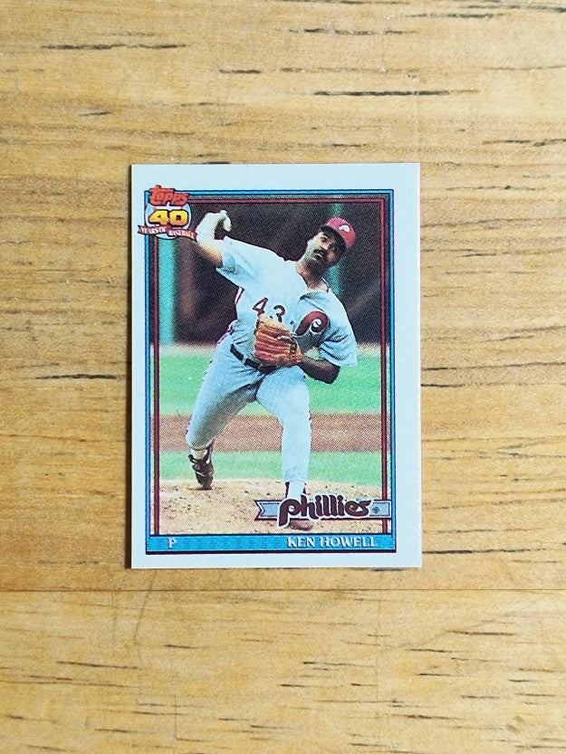 1991 Topps Micro #209 Ken Howell