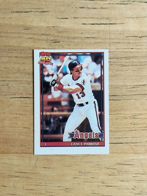 1991 Topps Micro #210 Lance Parrish