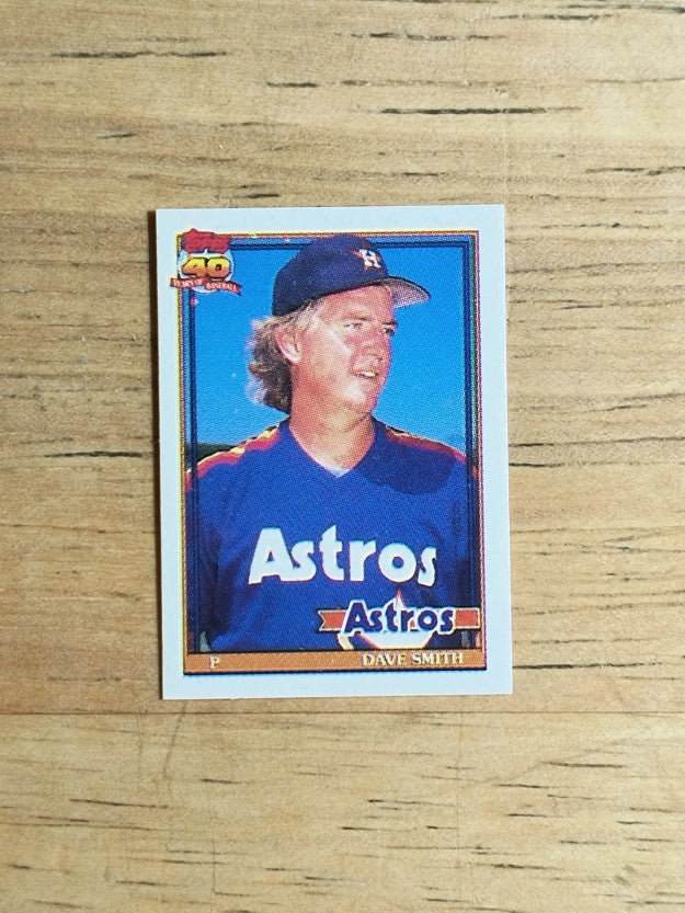 1991 Topps Micro #215 Dave Smith