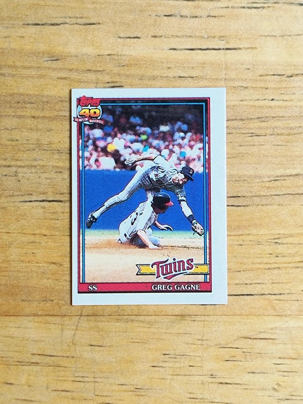 1991 Topps Micro #216 Greg Gagne