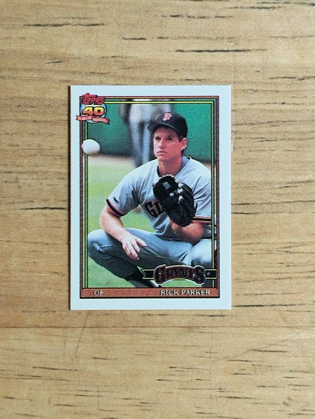1991 Topps Micro #218 Rick Parker