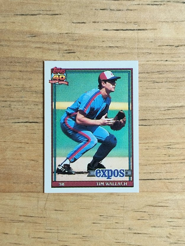 1991 Topps Micro #220 Tim Wallach