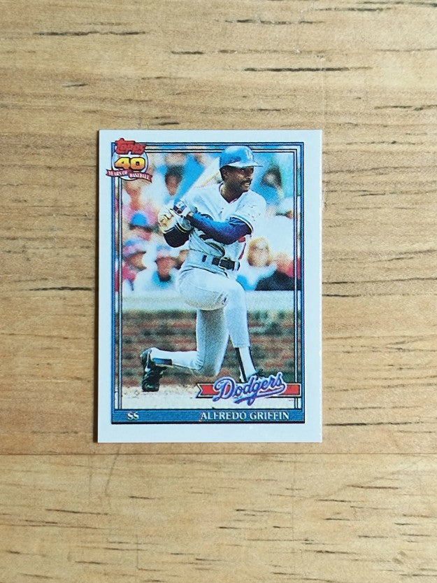 1991 Topps Micro #226 Alfredo Griffin
