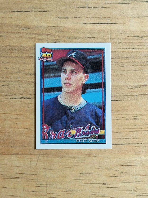 1991 Topps Micro #227 Steve Avery
