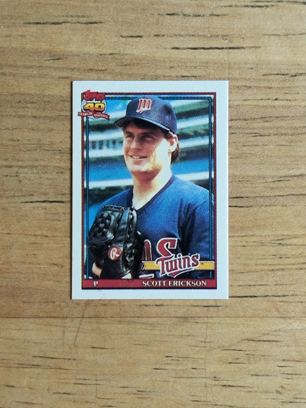 1991 Topps Micro #234 Scott Erickson
