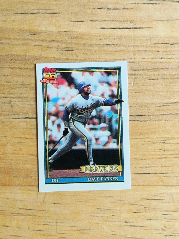 1991 Topps Micro #235 Dave Parker