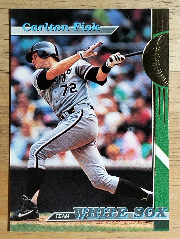 1993 White Sox Stadium Club #16 Carlton Fisk