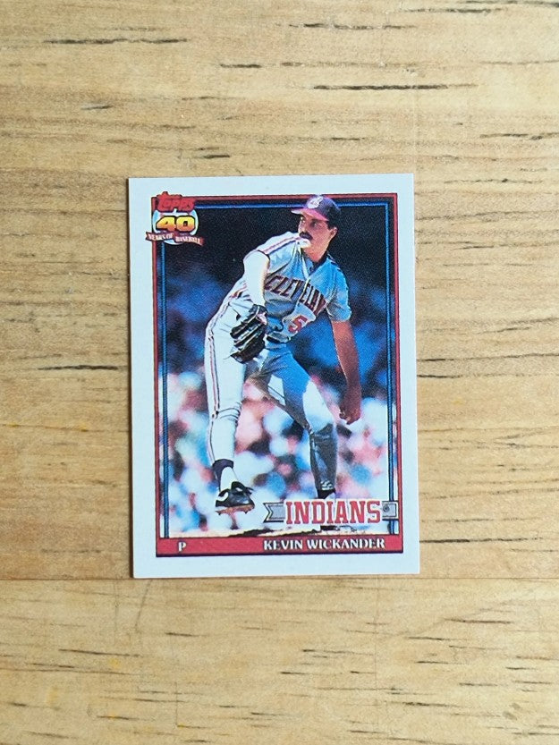 1991 Topps Micro #246 Kevin Wickander