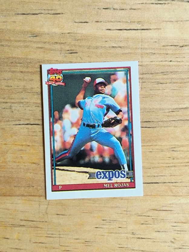 1991 Topps Micro #252 Mel Rojas
