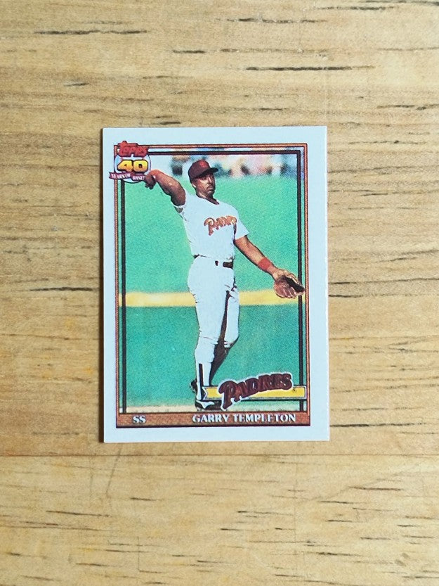 1991 Topps Micro #253 Garry Templeton