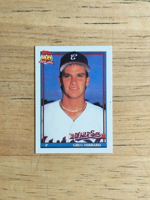 1991 Topps Micro #256 Greg Hibbard