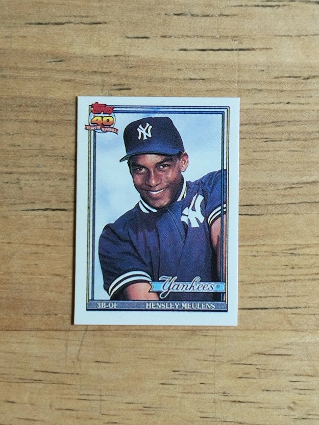 1991 Topps Micro #259 Hensley Meulens
