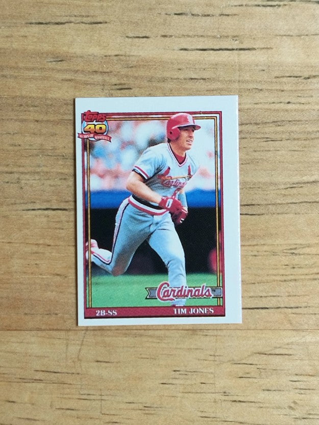 1991 Topps Micro #262 Tim Jones