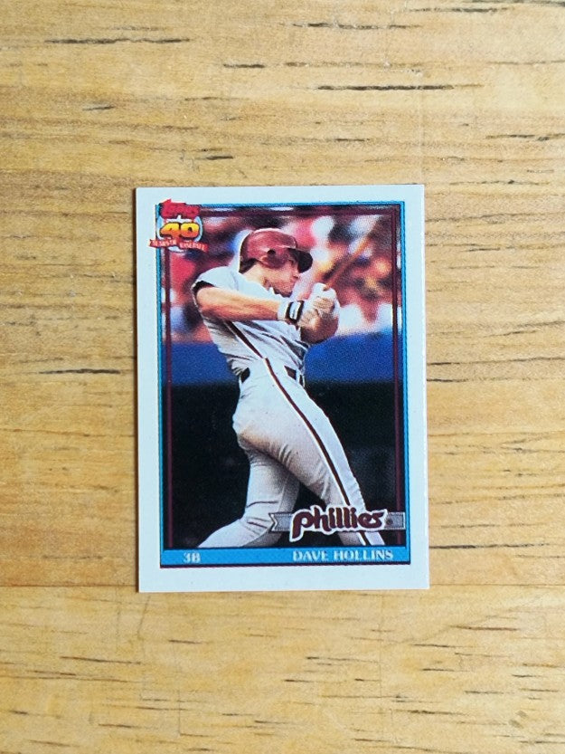 1991 Topps Micro #264 Dave Hollins