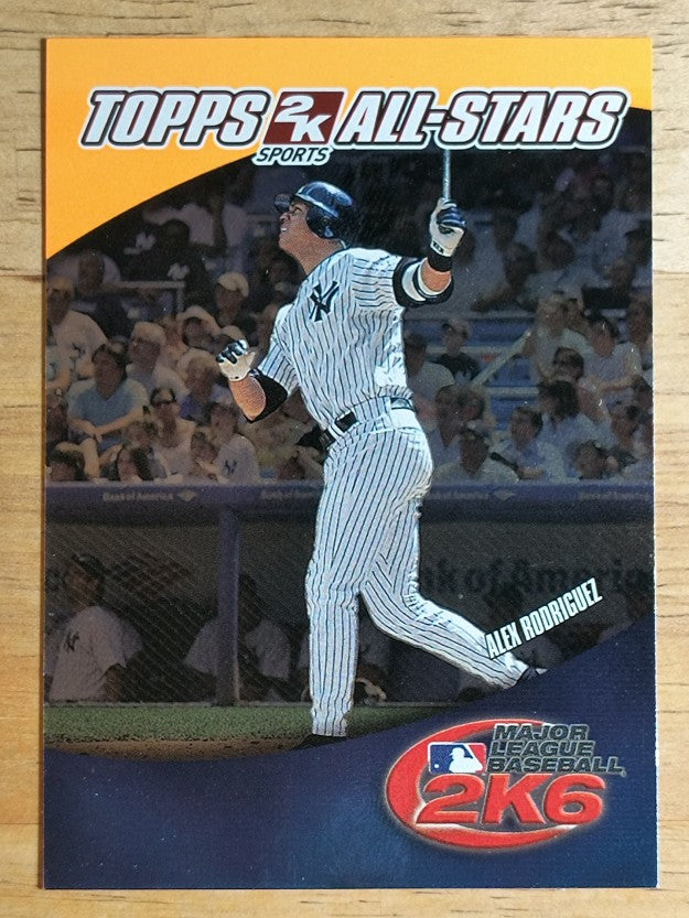 2006 Topps 2K All-Stars #9 Alex Rodriguez