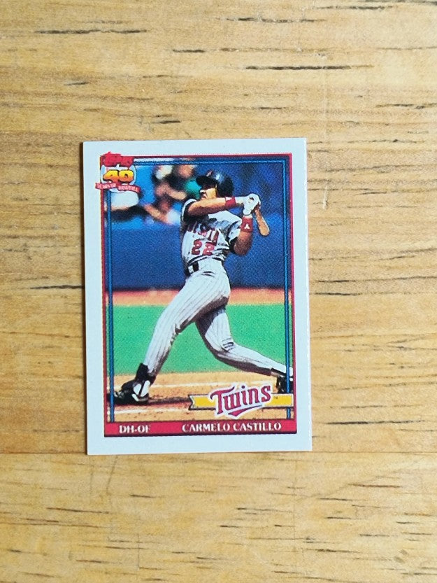 1991 Topps Micro #266 Carmelo Castillo