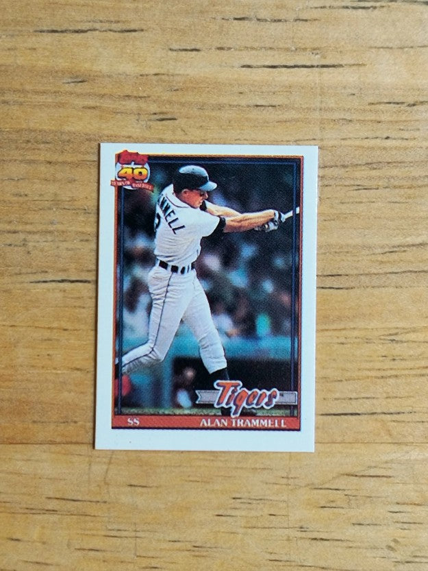 1991 Topps Micro #275 Alan Trammell