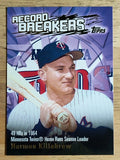 2003 Topps Record Breakers #HK Harmon Killebrew 1
