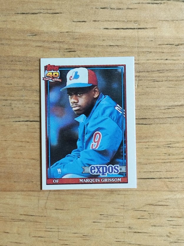 1991 Topps Micro #283 Marquis Grissom