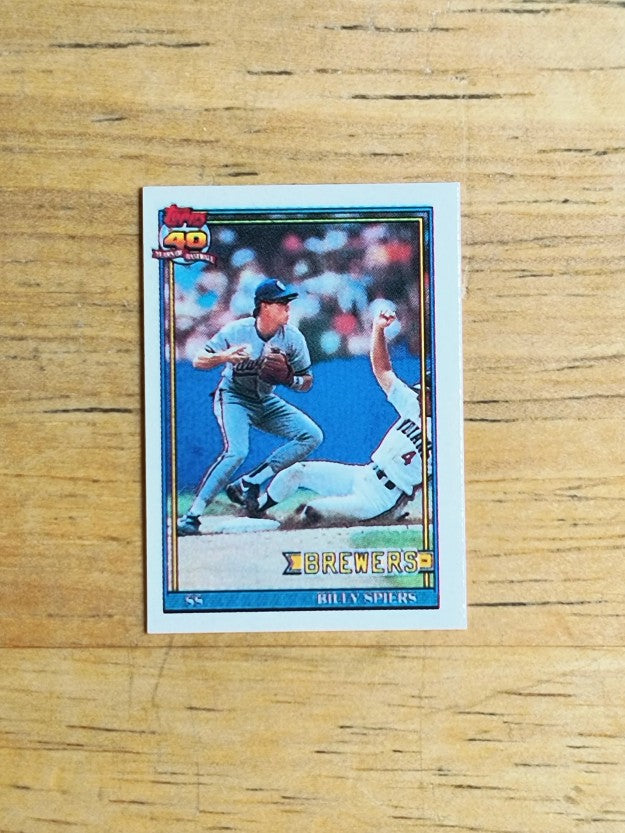 1991 Topps Micro #284 Billy Spiers
