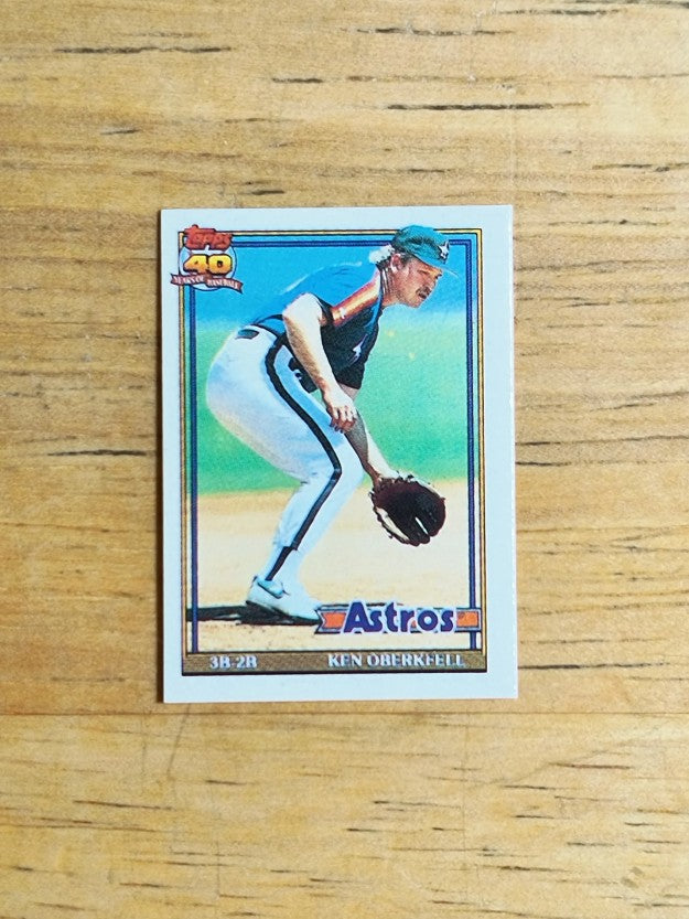 1991 Topps Micro #286 Ken Oberkfell