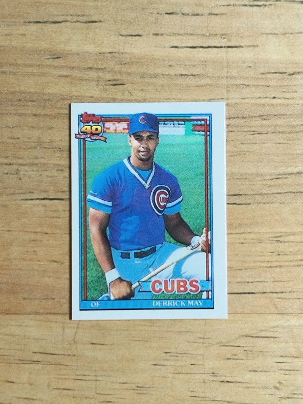 1991 Topps Micro #288 Derrick May