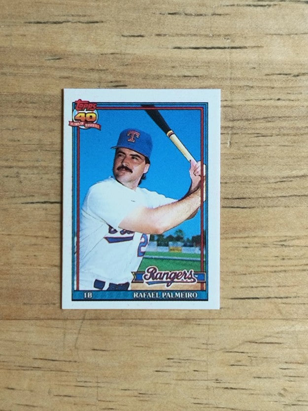 1991 Topps Micro #295 Rafael Palmeiro