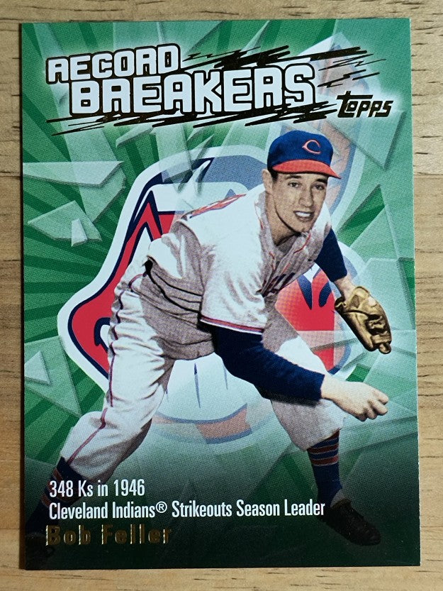 2003 Topps Record Breakers #BF Bob Feller 2