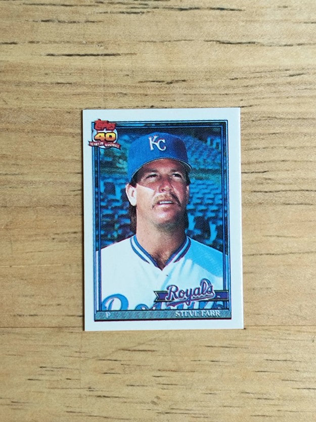 1991 Topps Micro #301 Steve Farr