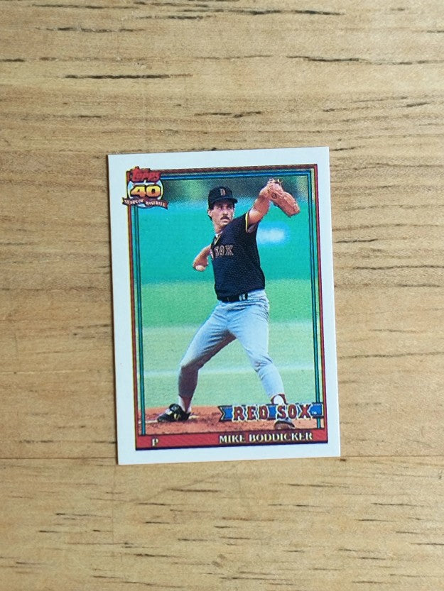 1991 Topps Micro #303 Mike Boddicker