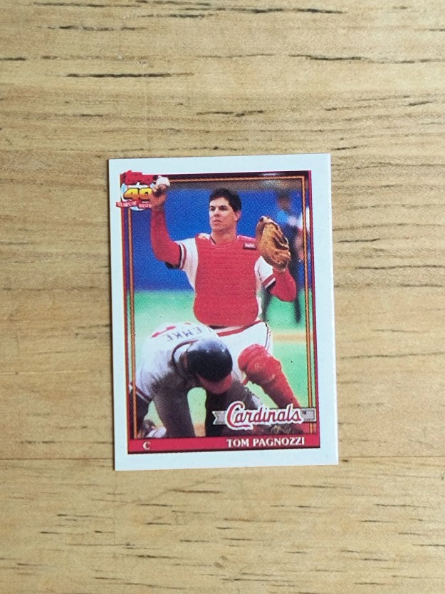 1991 Topps Micro #308 Tom Pagnozzi