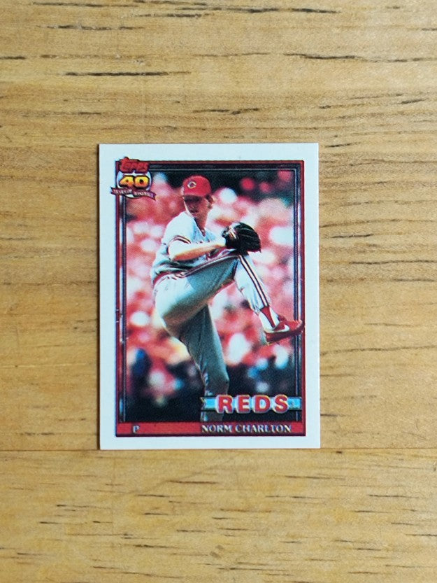 1991 Topps Micro #309 Norm Charlton