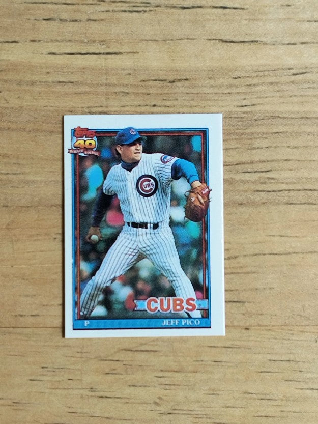 1991 Topps Micro #311 Jeff Pico